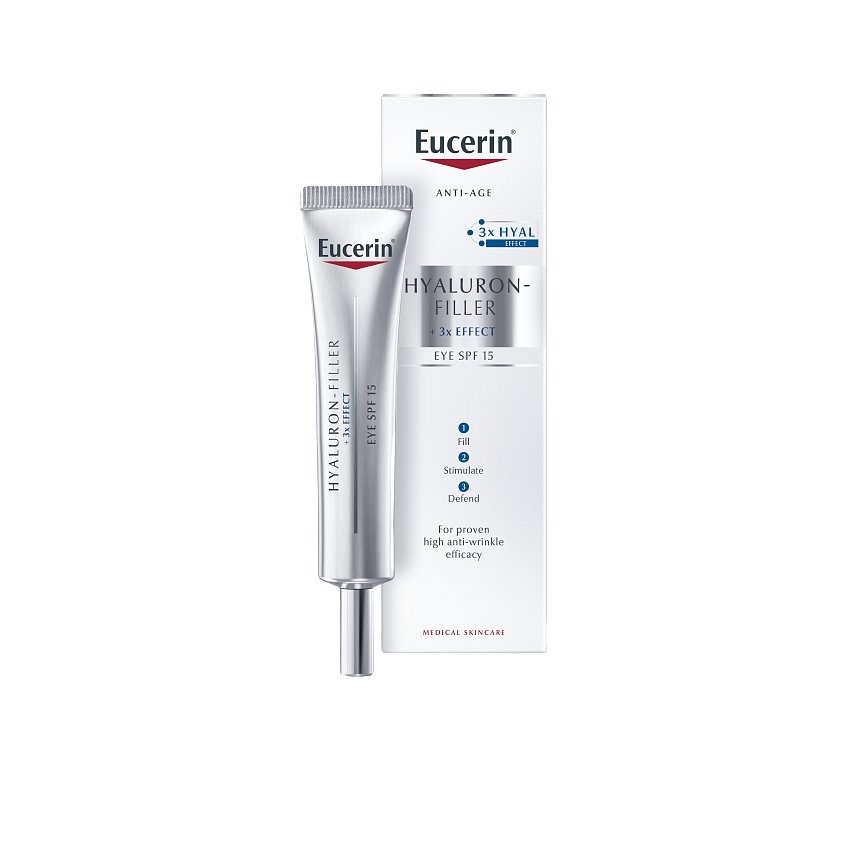 Eucerin Hyaluron-Filler + 3xEffect Oční krém 15ml