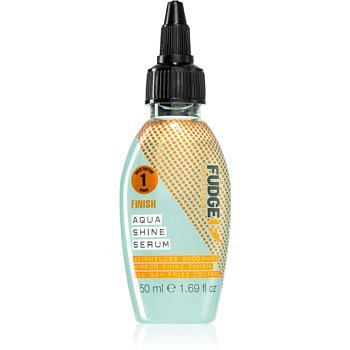 Fudge Finish Aqua Shine Serum uhlazující sérum pro lesk a hebkost vlasů 50 ml