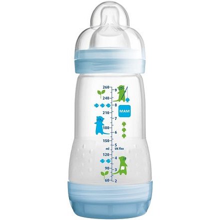 MAM láhev Anti Colic modrá 260ml