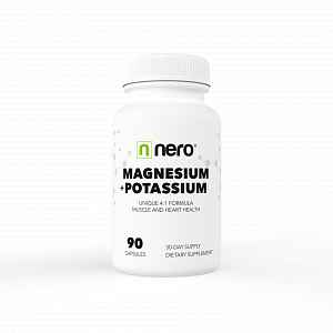 NERO Hořčík + Draslík 90 kapslí