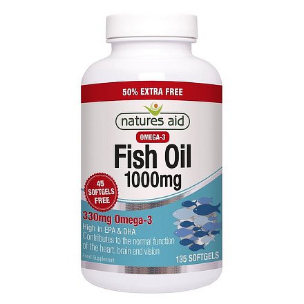 Omega 3 (1000mg) rybí olej cps.90+45