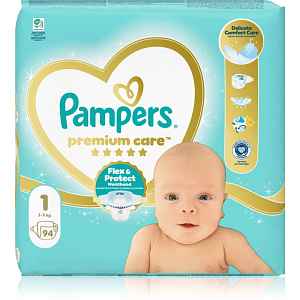 Pampers Premium Care Size 1 jednorázové pleny 2-5 kg 94 ks