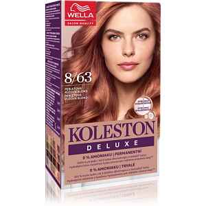 Wella Koleston Deluxe barva na vlasy bez amoniaku odstín 8/63 Light Rose Gold 100 ml