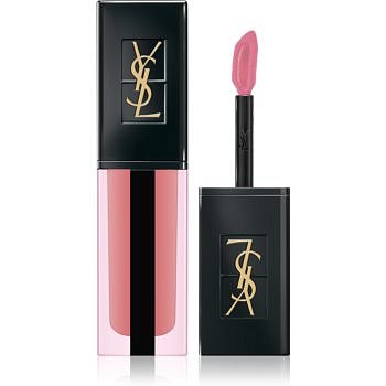 Yves Saint Laurent Vernis À Lèvres Water Stain dlouhotrvající tekutá rtěnka dodávající hydrataci a lesk odstín 614 Rose Immerge 5,9 ml