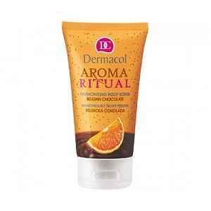 DERMACOL tělový peeling belgická čokoláda 150 ml