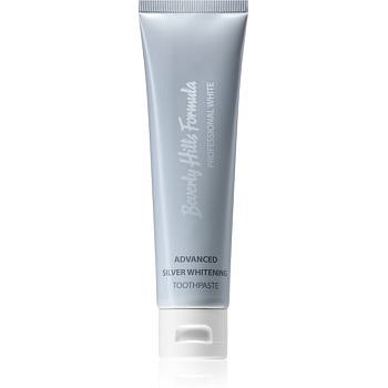 Beverly Hills Formula Professional White Advanced Silver Whitening bělicí zubní pasta s částečkami stříbra 100 ml