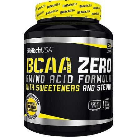 BioTech USA BCAA Flash Zero Pomeranč 700g