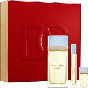 Dolce&Gabbana Light Blue EDP Trio Gift Set dárková sada pro ženy