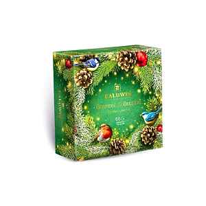 EALDWIN Christmas gourmet collection kolekce zelených čajů 60 sáčků