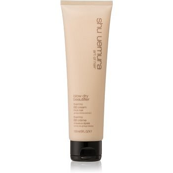 Shu Uemura Blow Dry Beautifier vyživující a termoochranný krém pro silné a nepoddajné vlasy 150 ml