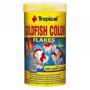 Tropical Goldfish Color 250ml/50g krmivo pro závojnatky s vyfarbujúcim účinkem