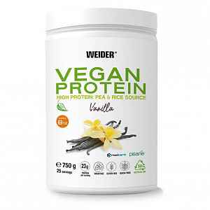 Weider, Vegan Protein, 750g, Vanilla