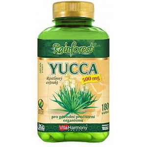 VitaHarmony Yucca XXL economy 500 mg 180 kapslí