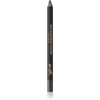 Barry M Bold Waterproof Eyeliner voděodolná tužka na oči odstín Gun Metal