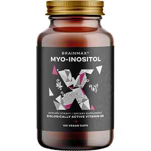 BrainMax Myo-Inositol, 500 mg, 100 rostlinných kapslí