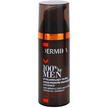 Dermika 100% for Men vyhlazující protivráskový krém 40+  50 ml