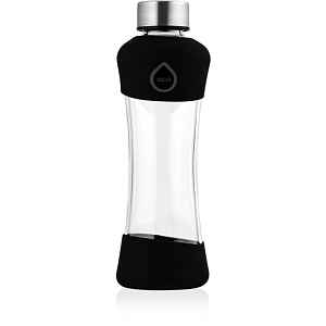 Equa Active skleněná láhev na vodu Black 1 ks
