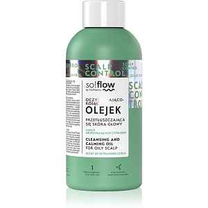 so!flow Oily Scalp Cleansing and Calming Oil čisticí olej pro mastnou pokožku hlavy 150 ml