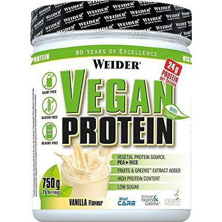 Weider, Vegan Protein, 750g, Vanilla
