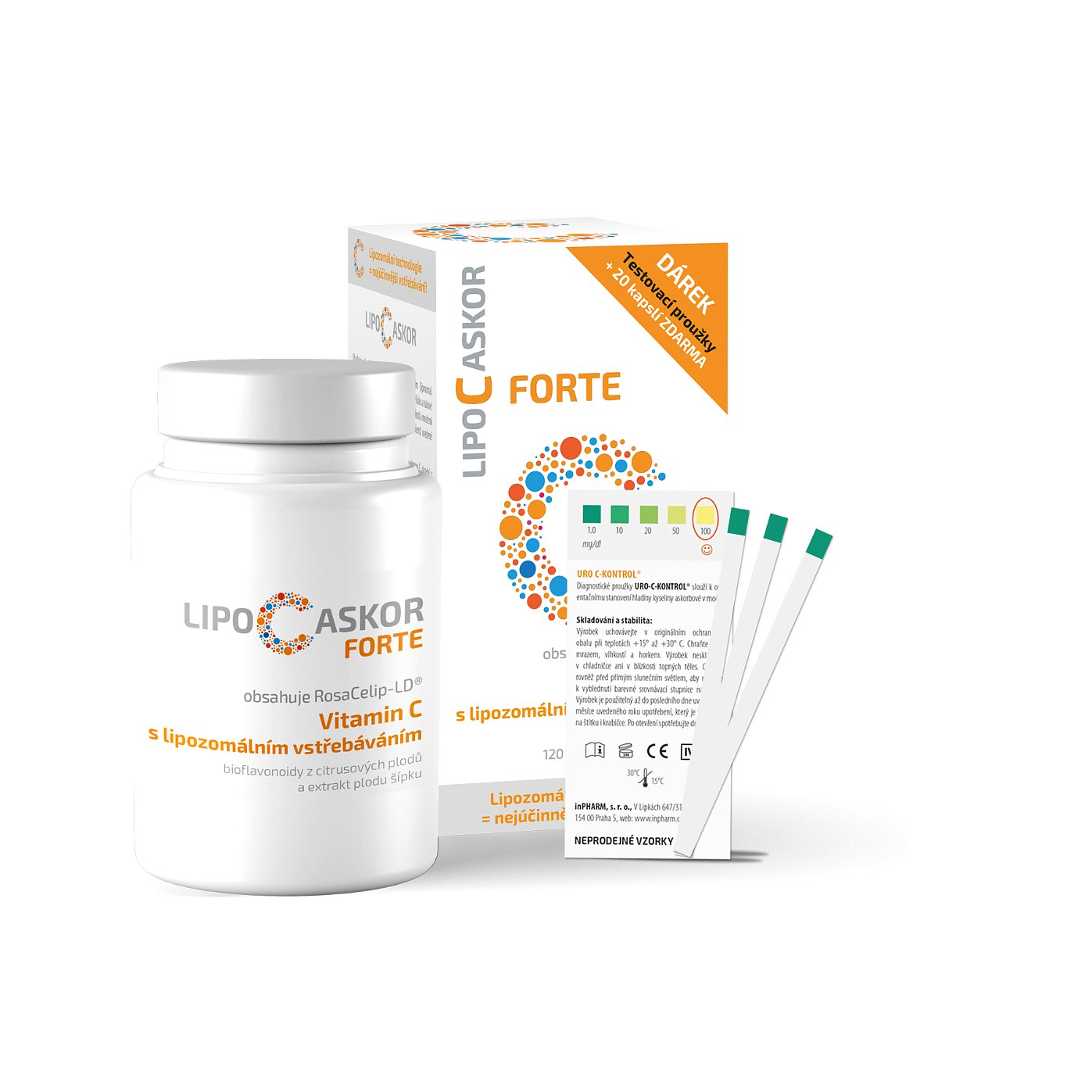 LIPO-C-ASKOR FORTE 120 kapslí