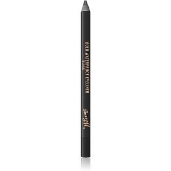 Barry M Bold Waterproof Eyeliner voděodolná tužka na oči odstín Black