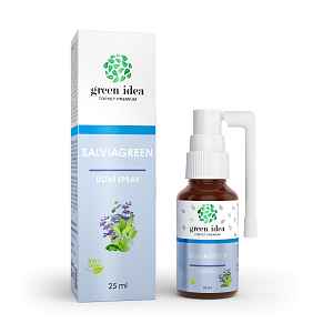 Green idea Salviagreen ústní sprej 25 ml