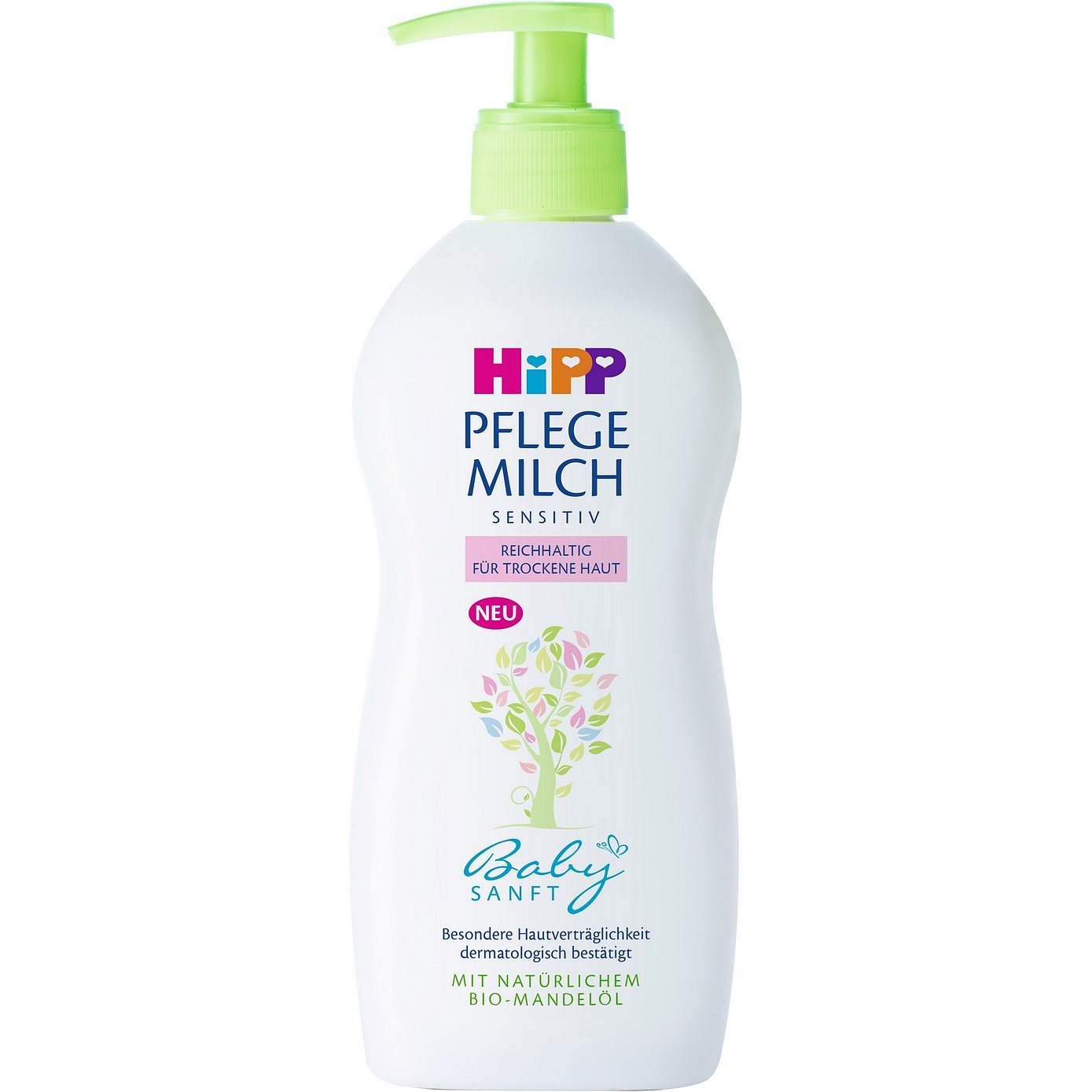 HIPP Babysanft Tělové mléko pro suchou pokožku 300 ml