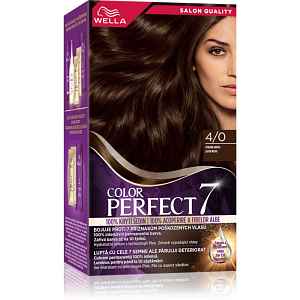 Wella Color Perfect barva na vlasy odstín 4/0 Medium Brown 1 ks