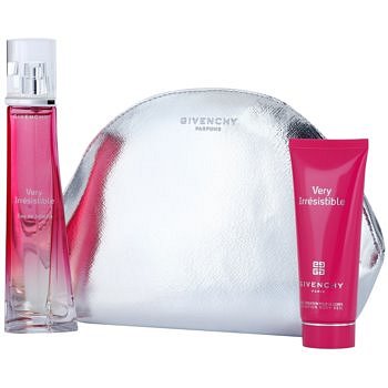 Givenchy Very Irrésistible dárková sada IV. toaletní voda 75 ml + tělový krém 75 ml + kosmetická taška