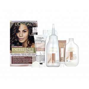 Loréal Paris Excellence Creme Universal Nudes odstín 5U světlá hnědá barva na vlasy