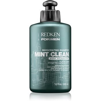 Redken For Men Mint Clean posilující šampon s chladivým účinkem  300 ml