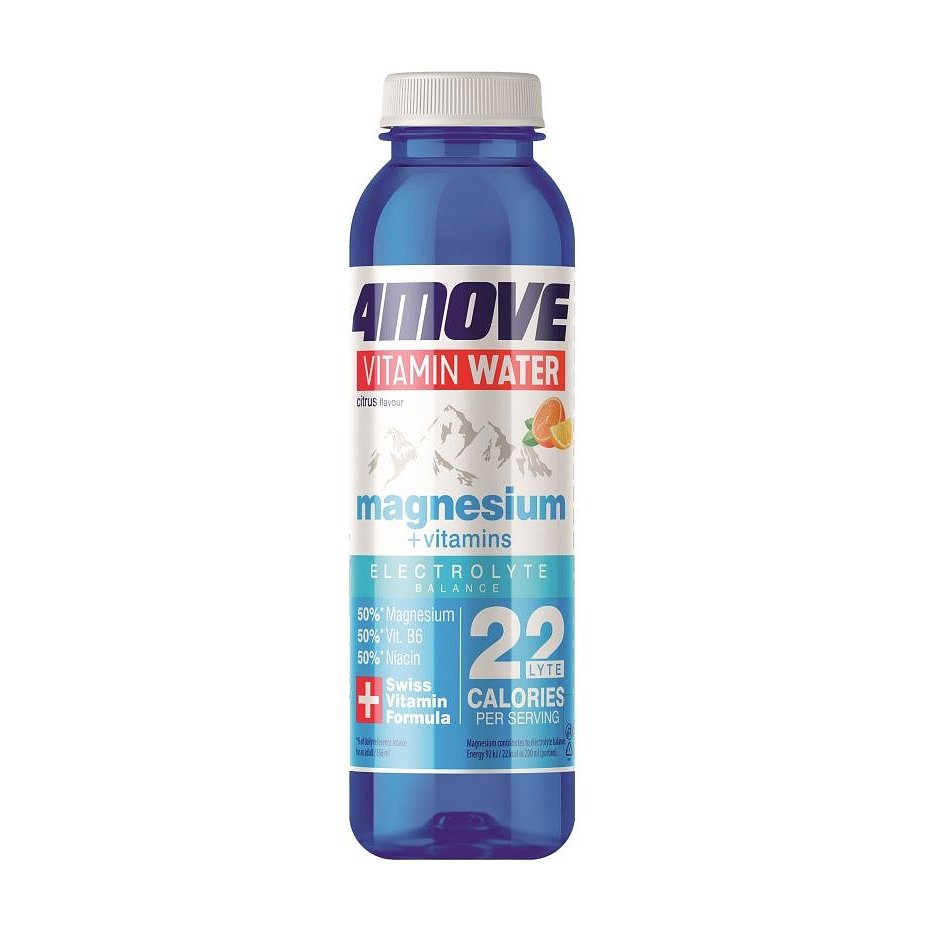 4MOVE Vitamin Water Magnesium + Vitamins nesycený nápoj PET 556 ml