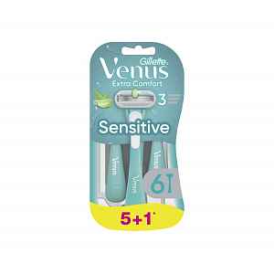 Gillette Venus Extra Comfort Sensitive pohotová holítka 6 ks