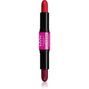NYX Professional Makeup Wonder Stick Cream Blush oboustranná konturovací tyčinka odstín 05 Bright Amber and Fuchsia 2x4 g