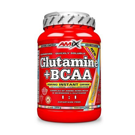 AMIX GLUTAMINE + BCAA POWDER 1000g natural