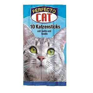 Perfecto Cat Jerkys losos+pstruh 10ks