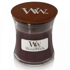 WoodWick Vonná svíčka váza Suede & Sandalwood  85 g