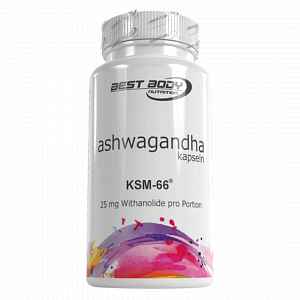 Best Body Ashwagandha KSM-66 - 60 kapslí
