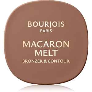 Bourjois Macaron Melt Bronzer & Contour bronzer a konturovací pudr 2 v 1 odstín 01 Vanilla Foam 5 g