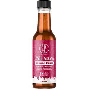 BrainMax Pure® Chilli sauce, Dragon Fruit (chilli omáčka, dračí ovoce), 200 ml