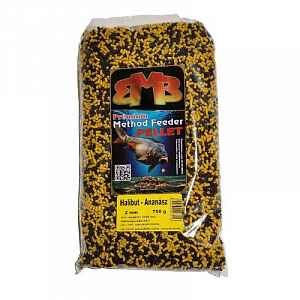 Buki MIX Premium Method Feeder pelety 2mm / 750g Halibut- ananas