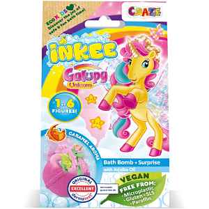 Craze INKEE Galupy Unicorn koupelová bomba pro děti 1 ks