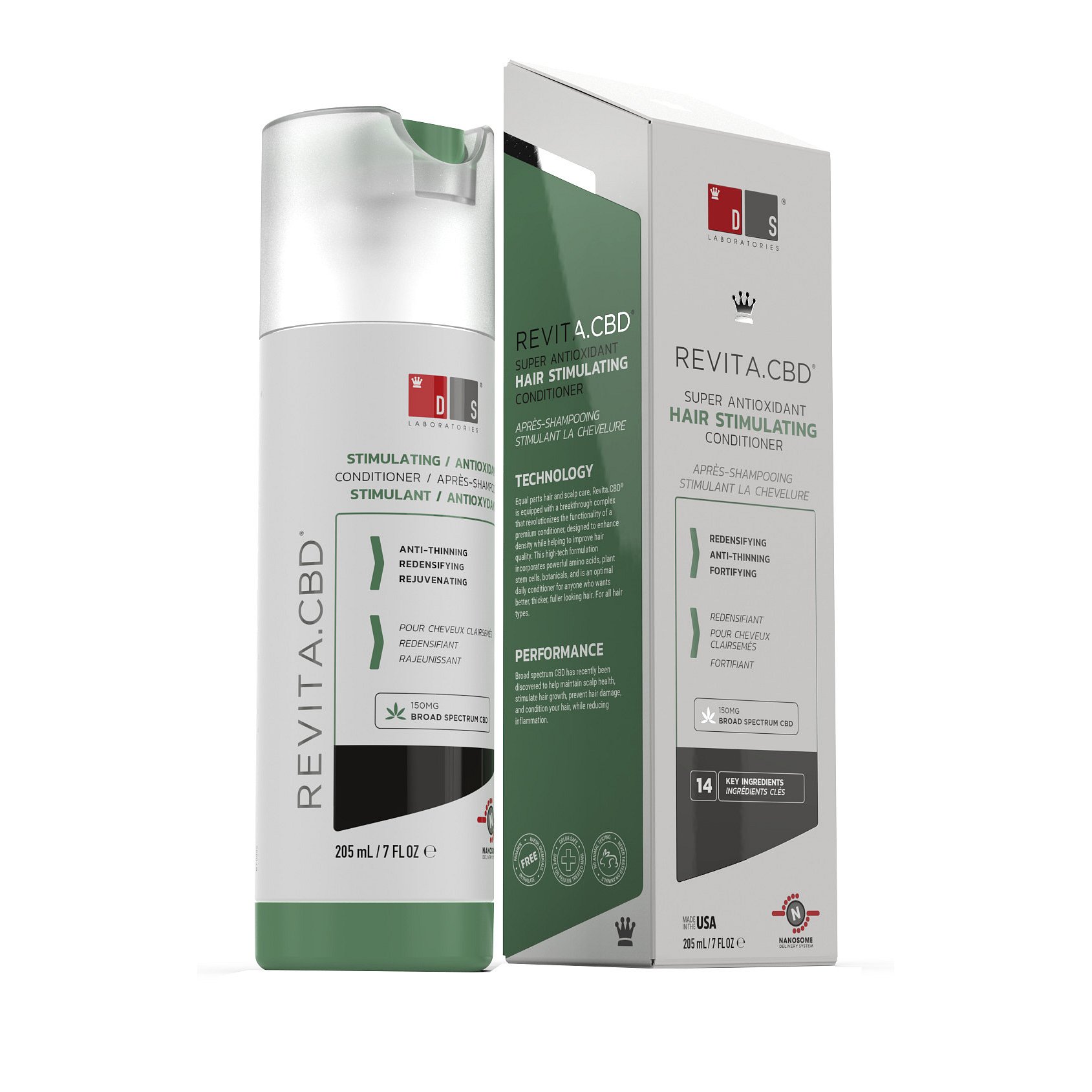 DS Laboratories Revita CBD conditioner 205ml