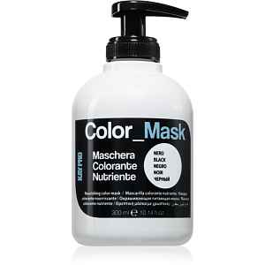 Kaypro Color Mask Nourishing Color Mask barvicí maska na vlasy odstín Black 300 ml