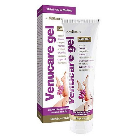 MedPharma Venucare gel NATURAL 120ml+30ml ZDARMA