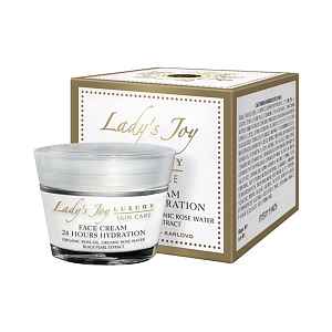 LADY’S JOY LUXURY pleťový krém 24hodinová hydratace 50 ml - Bulgarian Rose Karlovo