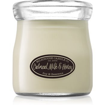 Milkhouse Candle Co. Creamery Oatmeal, Milk & Honey vonná svíčka 142 g Cream Jar