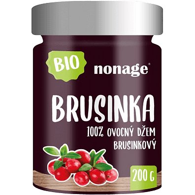 Nonage Bio Brusinkový ovocný džem 200g