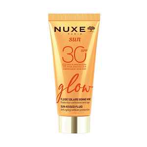 Nuxe Sun Třpytivý rozjasňující ochranný fluid na tvář SPF30 40 ml