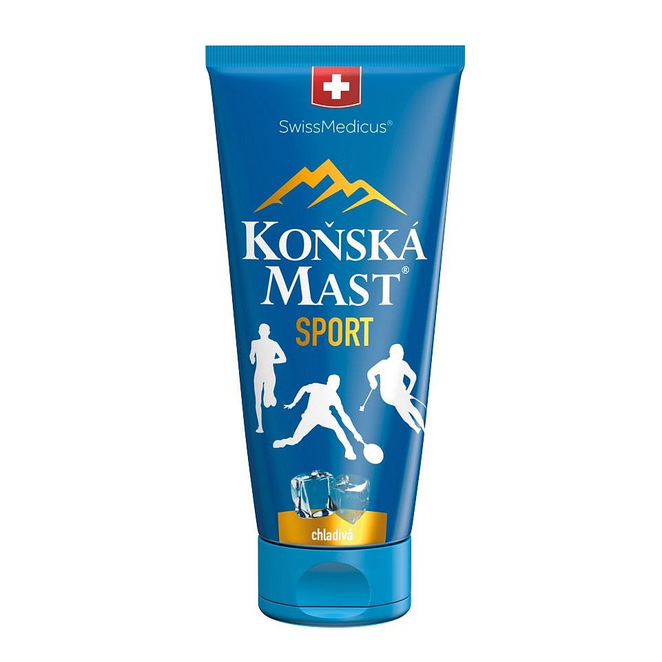 SwissMedicus Koňská mast SPORT chladivá 200 ml